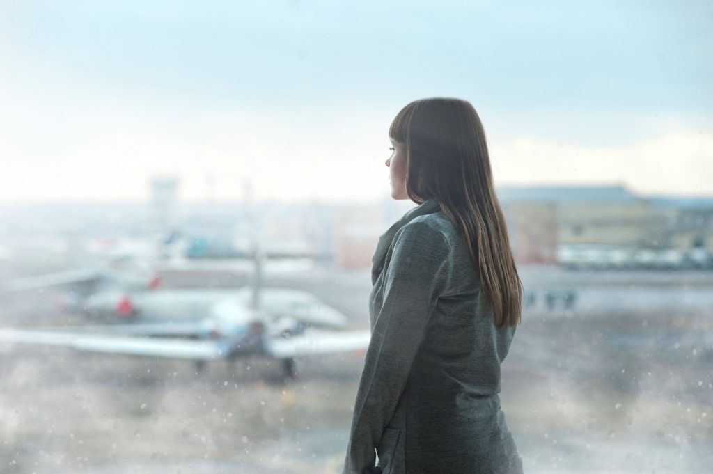 luxury travel airport window
